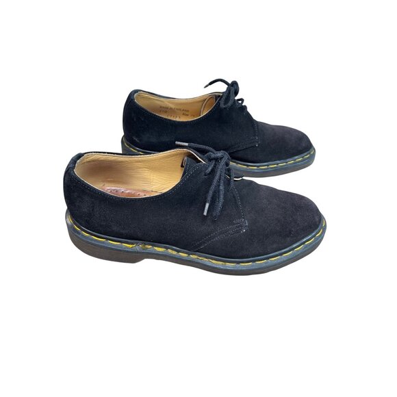 Dr. Martens mens black suede 3 eye airwair oxford shoes sz 8.5us SKU 9774 main image 8